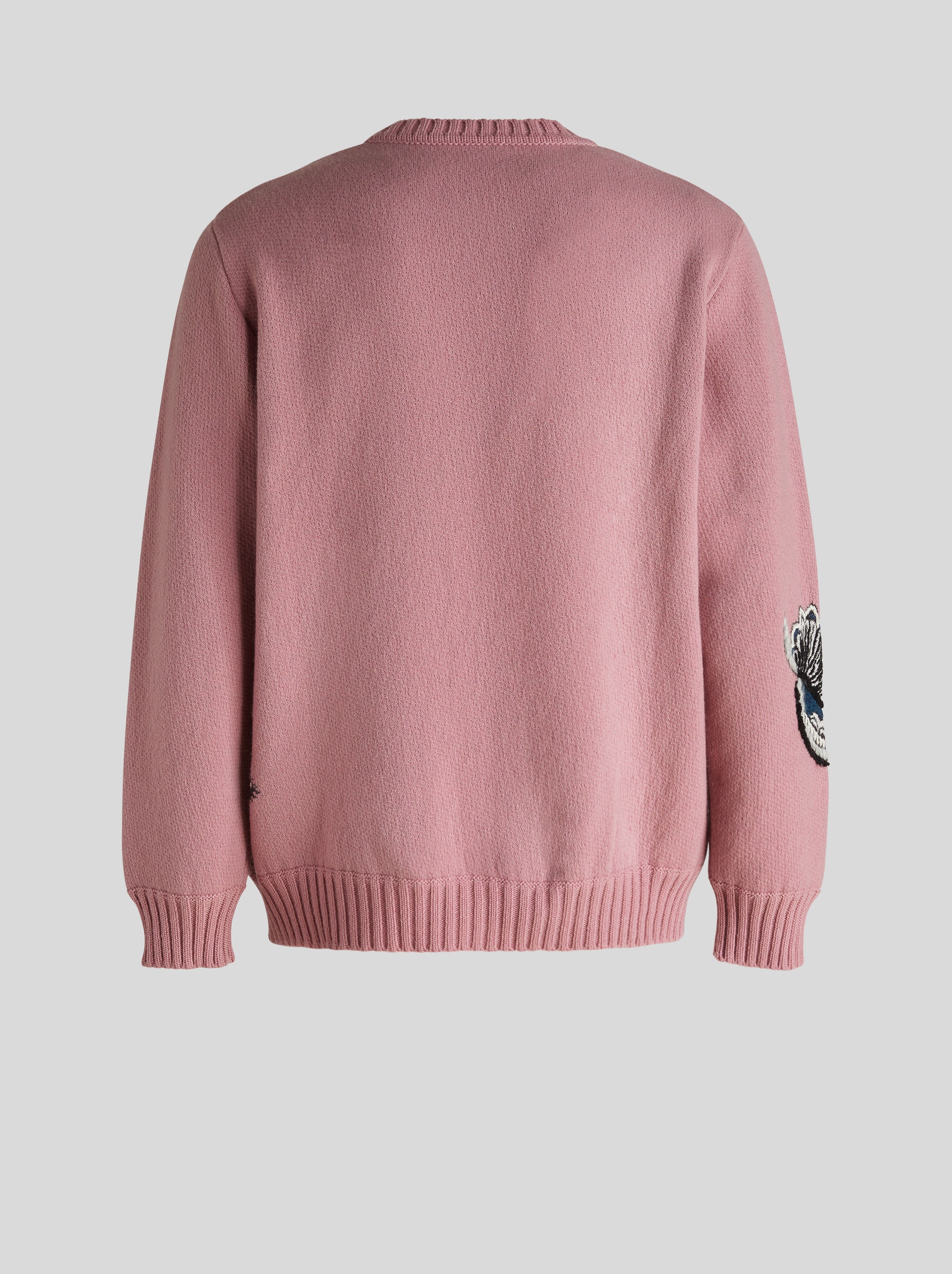 JACQUARD JUMPER WITH OLD SCHOOL TATTOO EMBROIDERY - 5