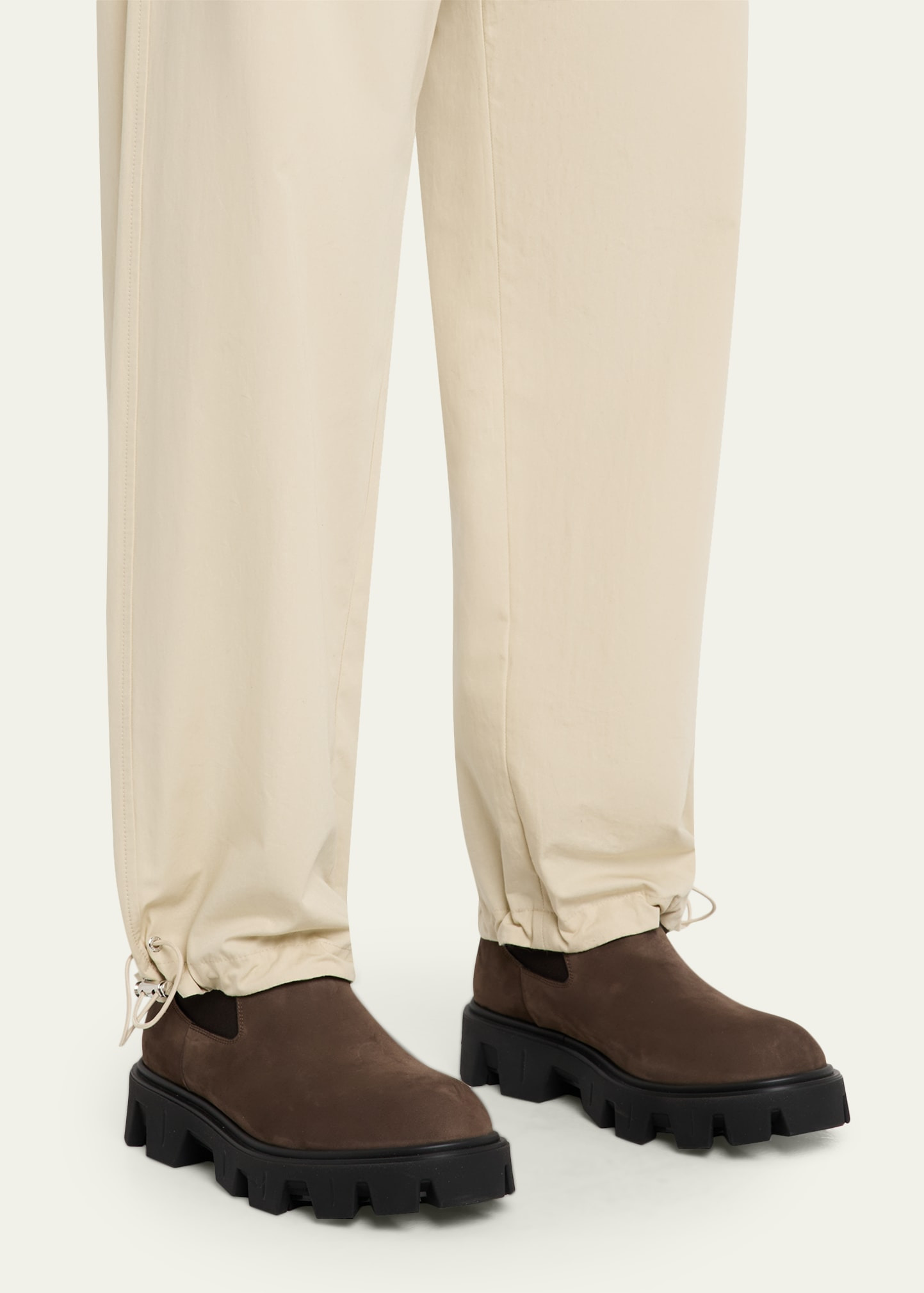 Men's Peak City Nubuck Lug-Sole Chelsea Boots - 2