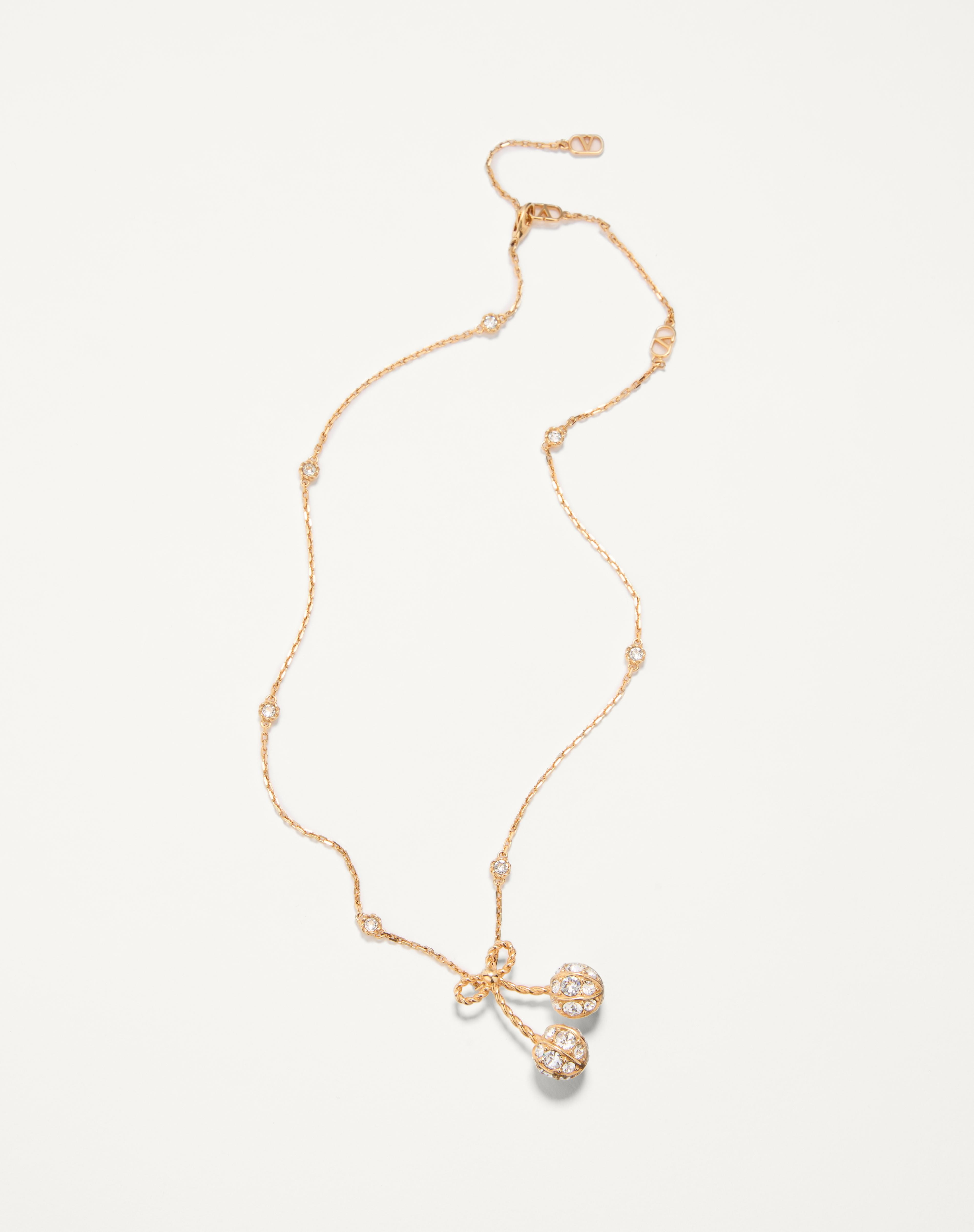 CHERRYFIC NECKLACE IN METAL AND SWAROVSKI® CRYSTALS - 3