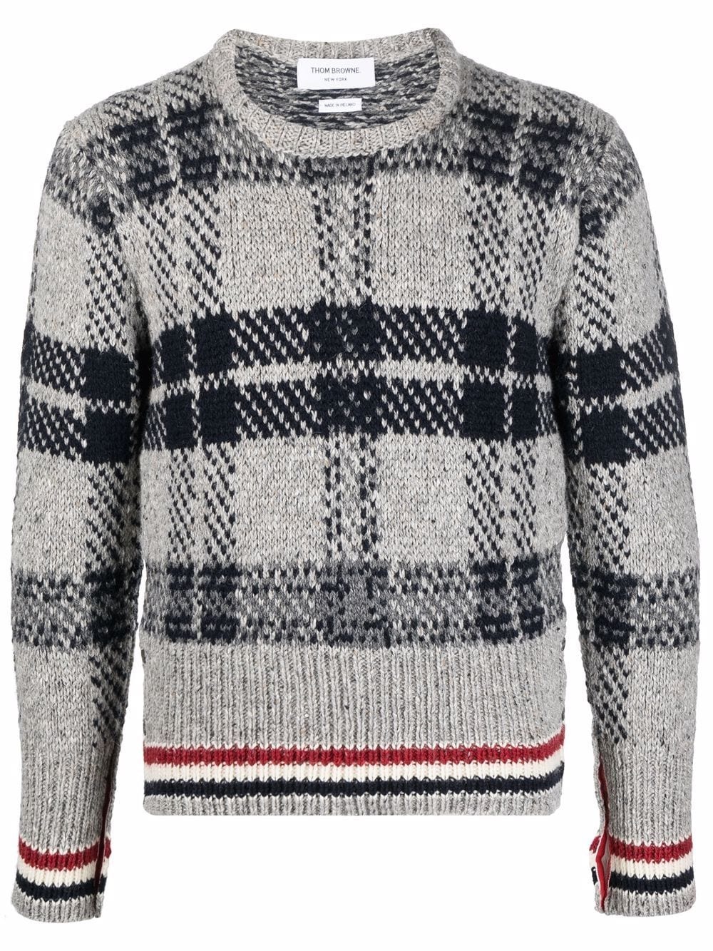 check-pattern jumper - 1