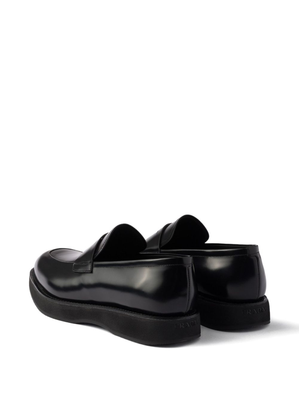 leather penny loafers - 3