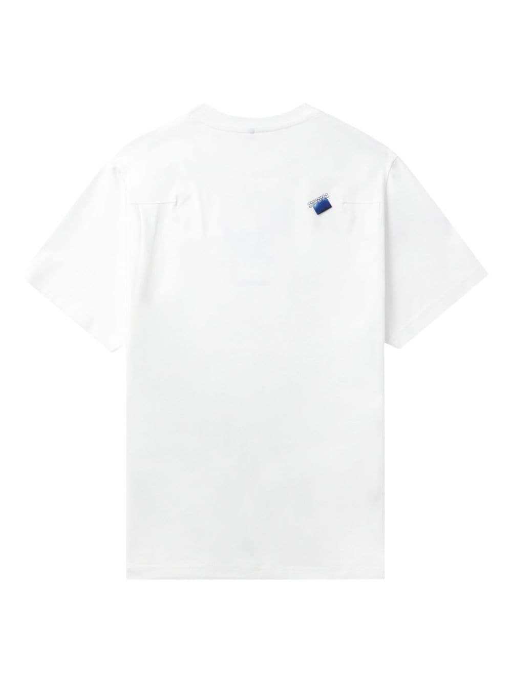 logo-print T-shirt - 6