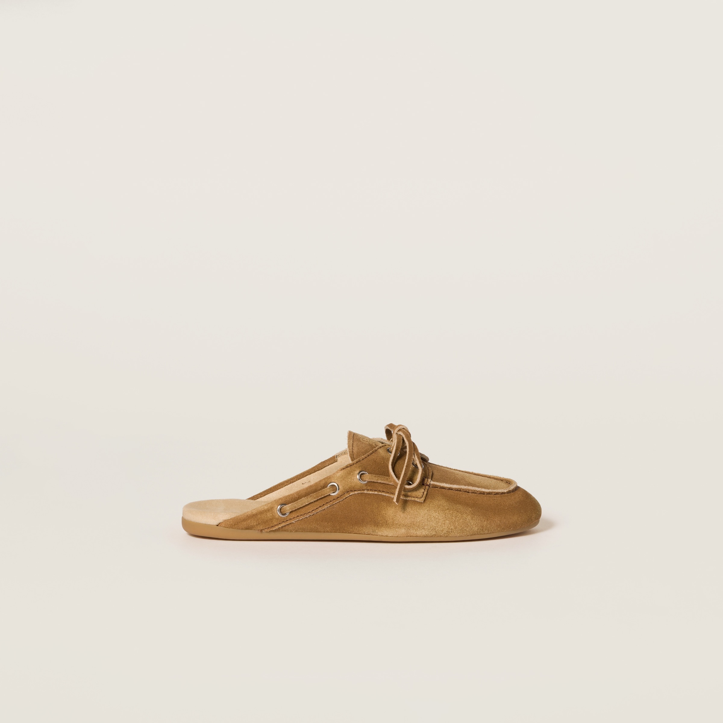 Faded suede mules - 2