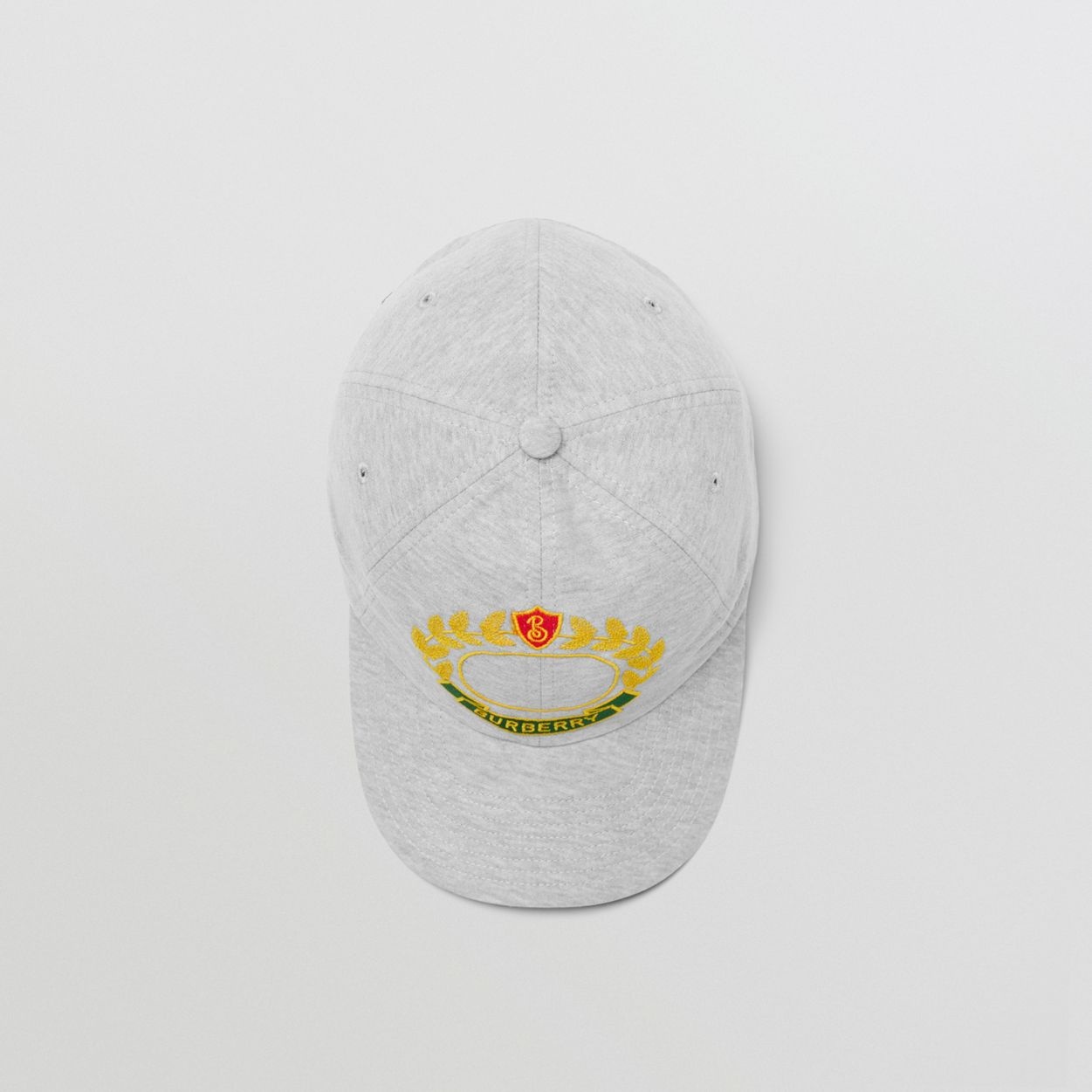 Oak Leaf Crest Cotton Jersey Baseball Cap - 6