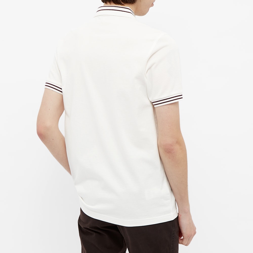 Fred Perry Textured Panel Polo Shirt - 5