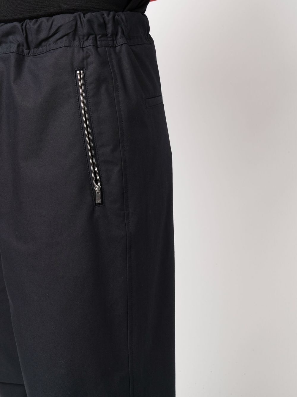 relaxed straight-leg trousers - 5