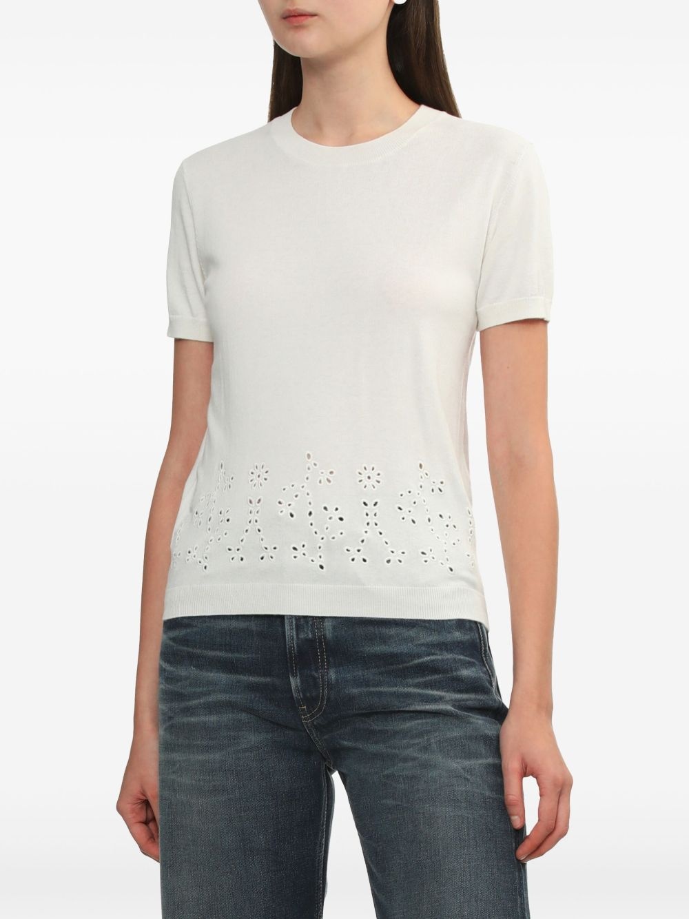 embroidered T-shirt - 3