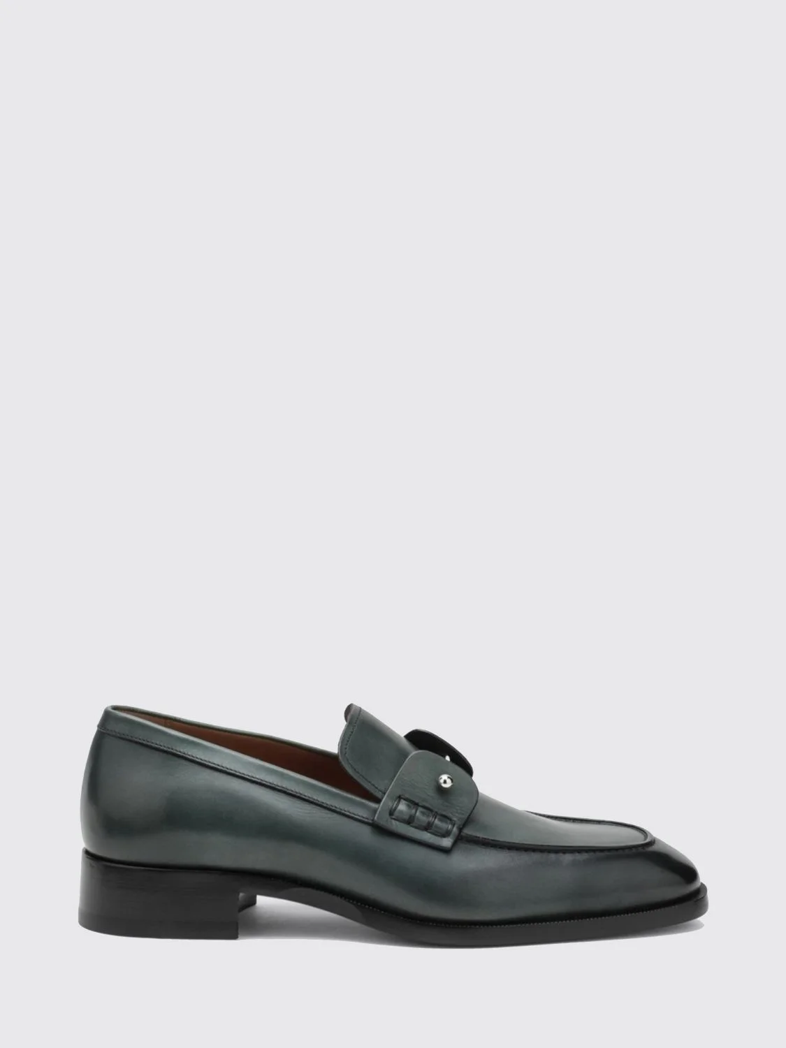 Christian Louboutin Loafers Men Green - 1