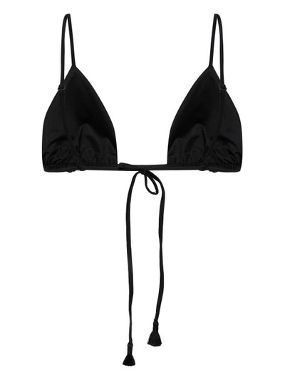 Johanna Ortiz Palm Tree triangle bikini top outlook