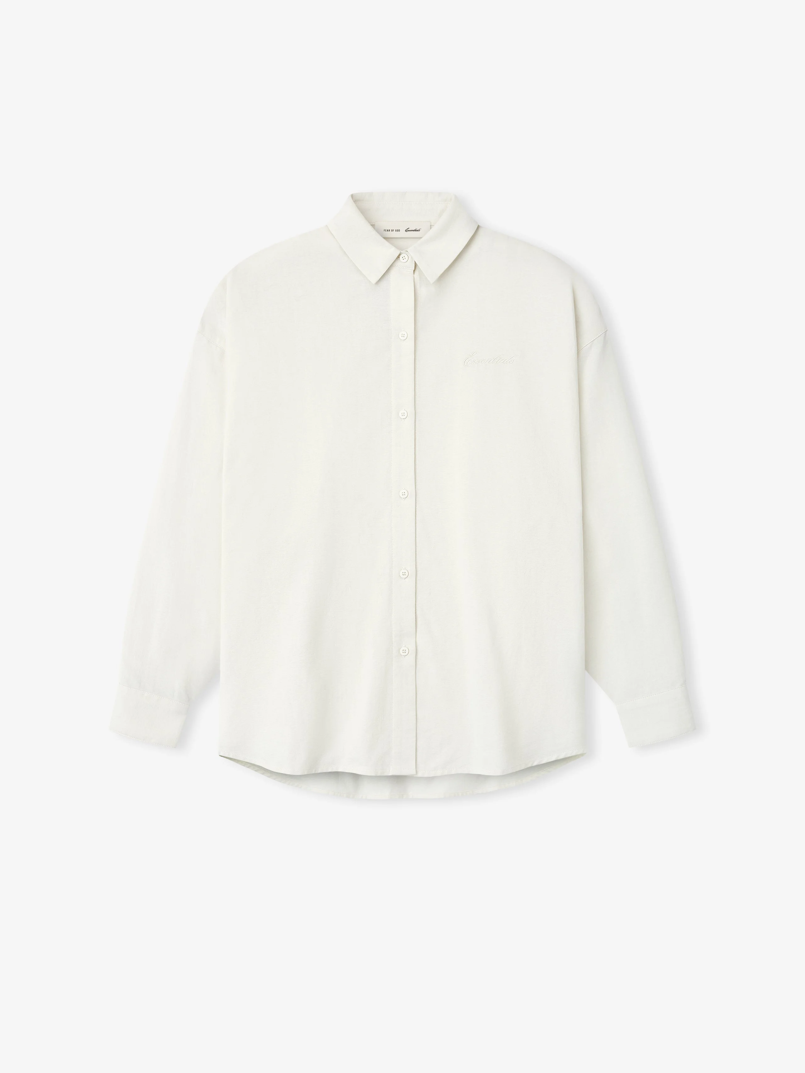 Womens Cotton Oxford Signature Button Up Shirt - 1