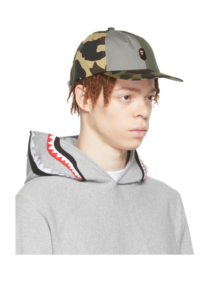 A BATHING APE® Multicolor Crazy Panel Cap outlook