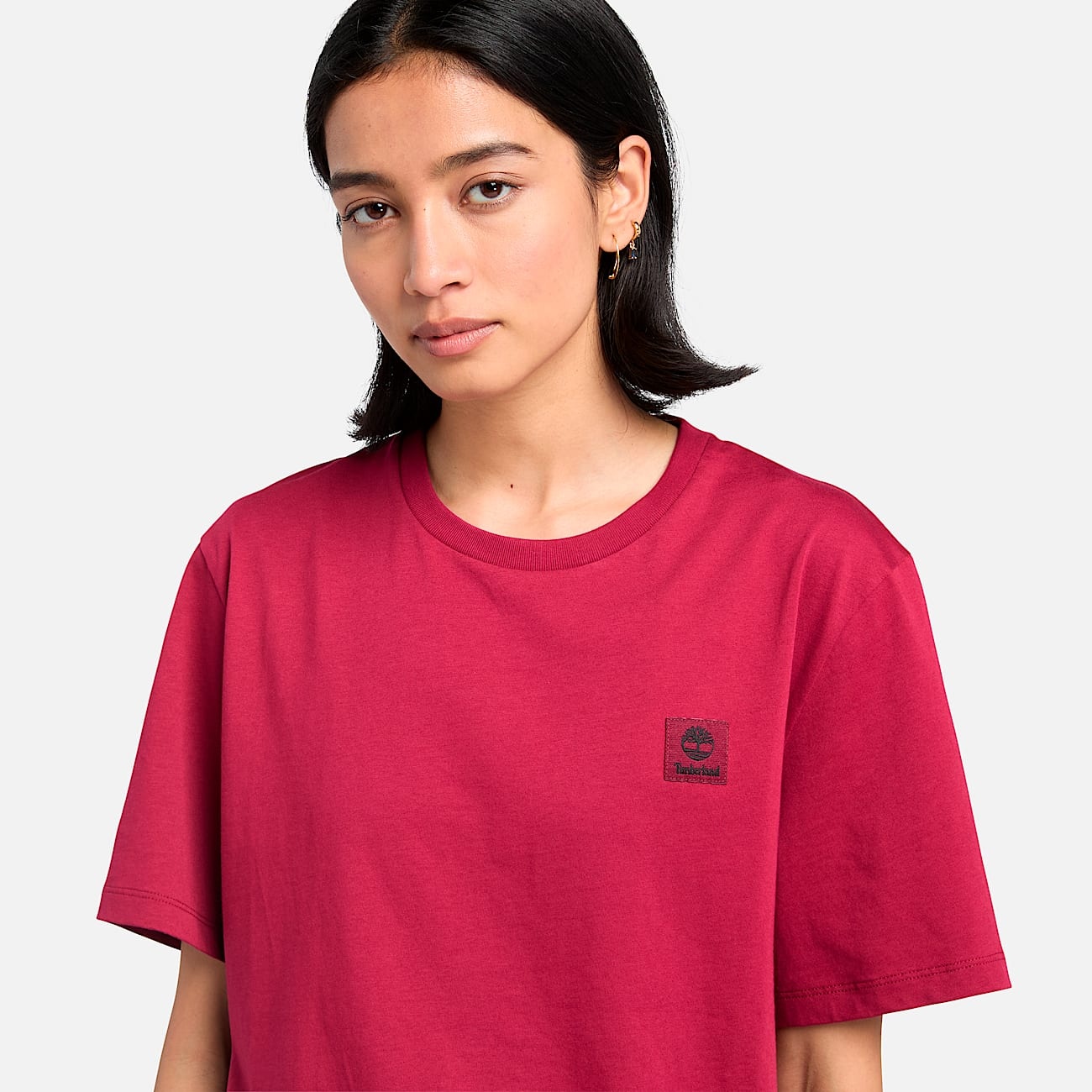 Short Sleeve Woven Badge T-Shirt - 5