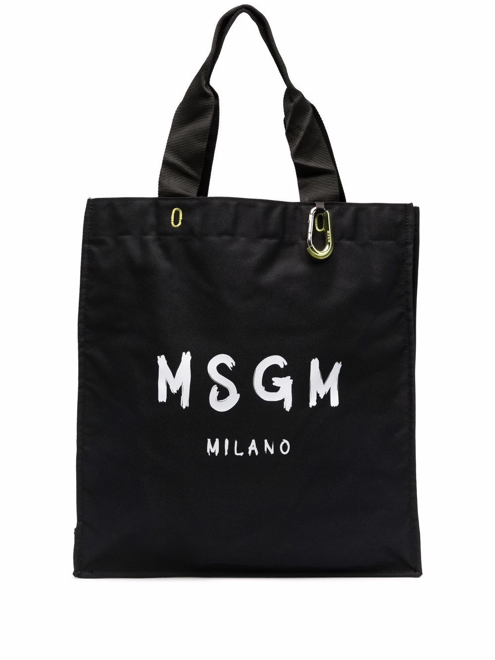 paint brushed-logo shopper bag - 1