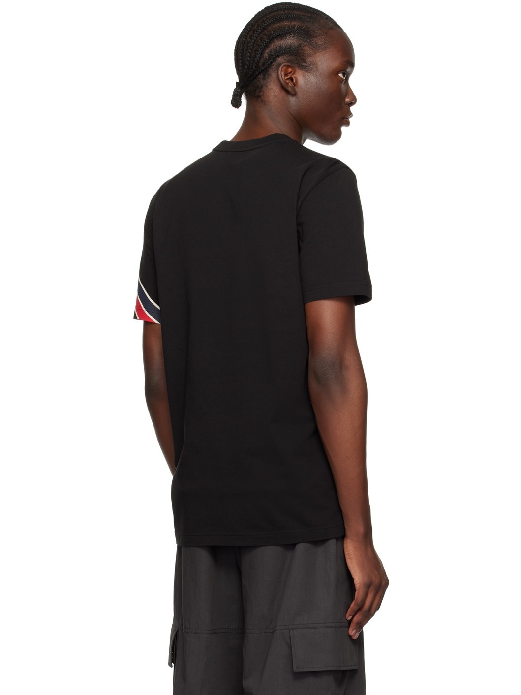 Black Tricolor T-Shirt - 3