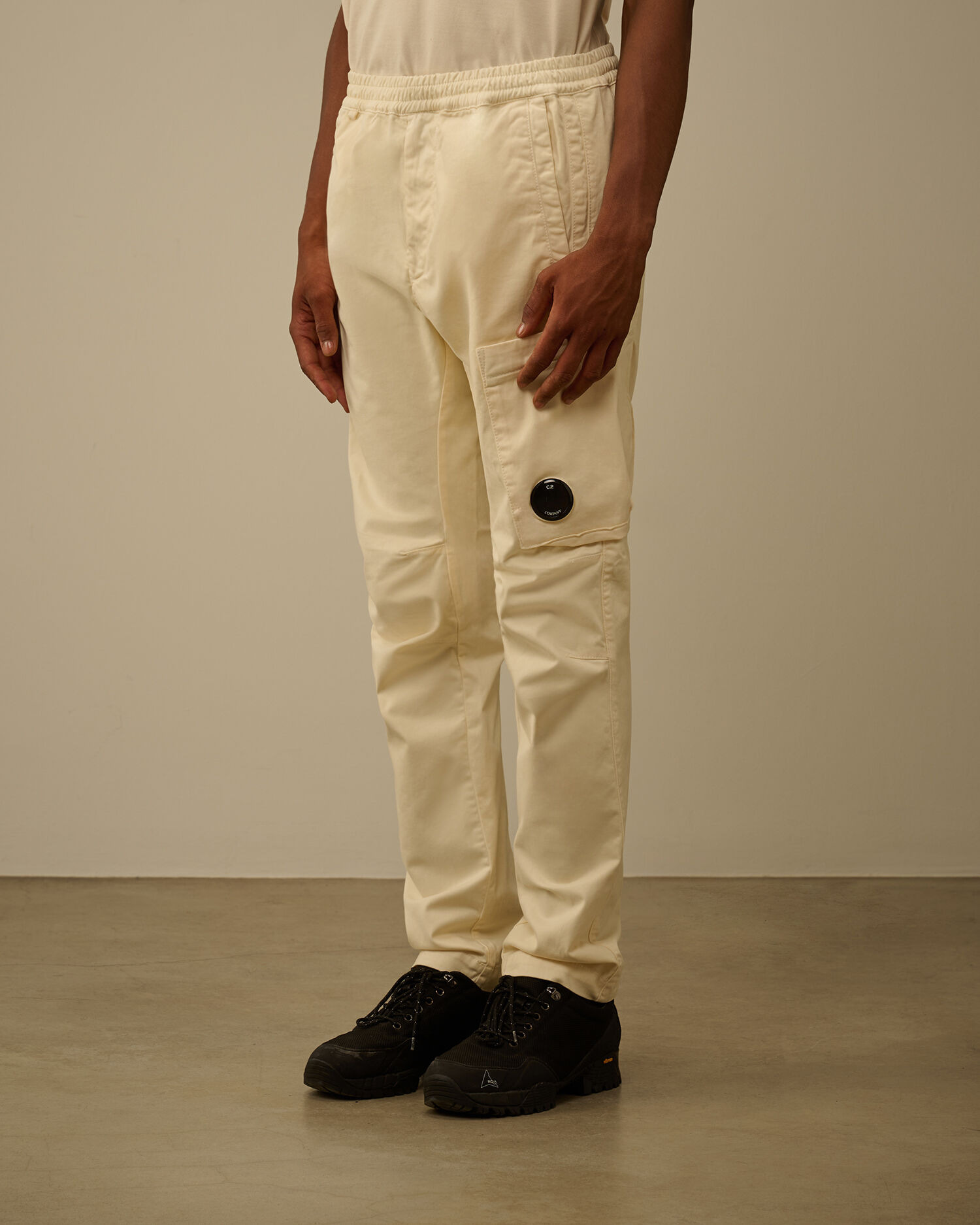 Stretch Sateen Regular Cargo Pants - 3