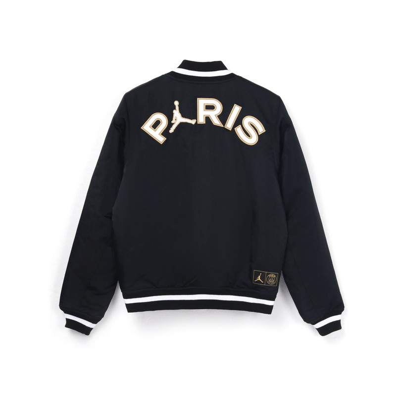Jordan Air Jordan Paris Saint-Germain Athleisure Casual Sports Jacket Black CK9666-010 outlook