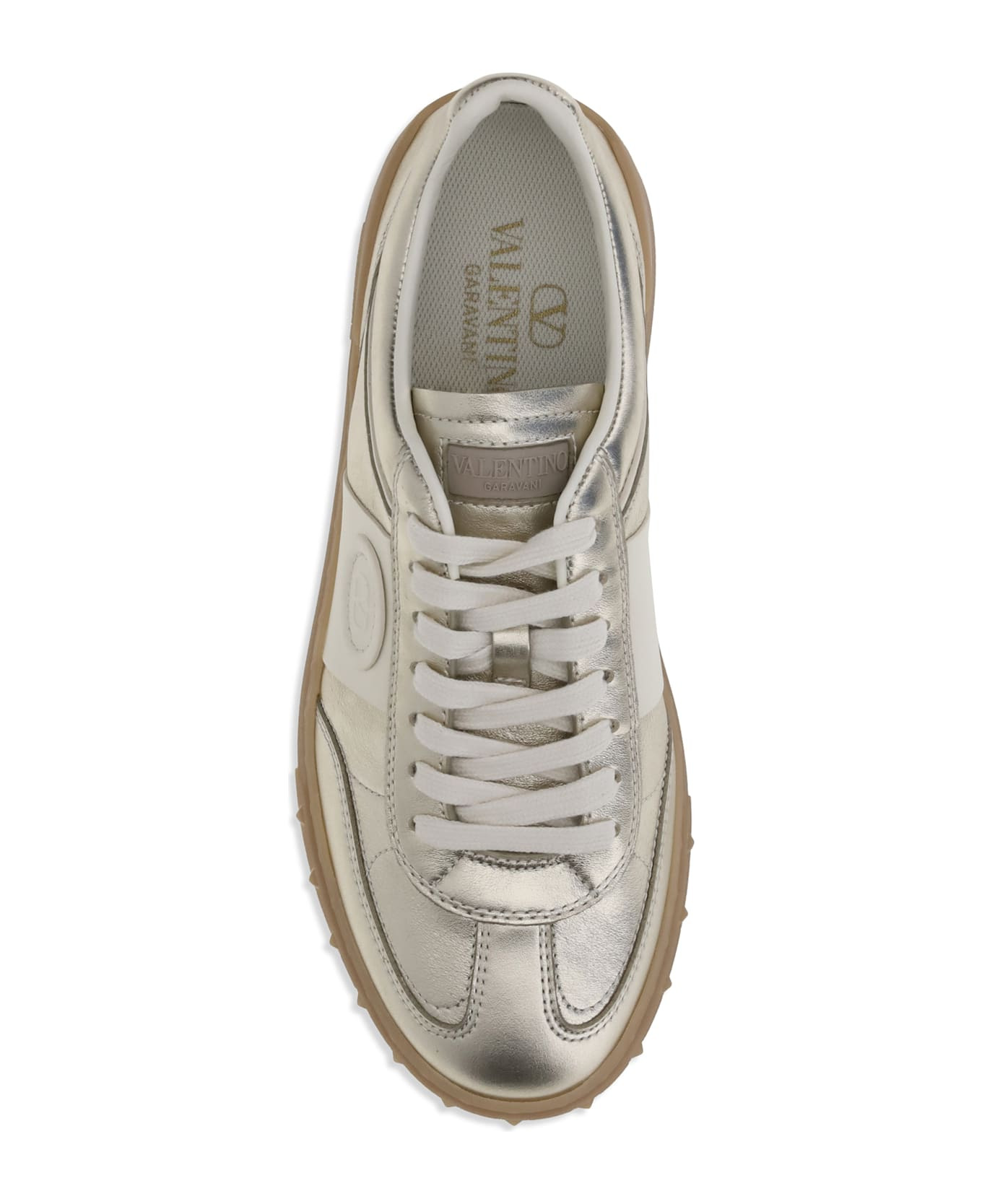 Laminated Leather Upvillage Sneakers - 4