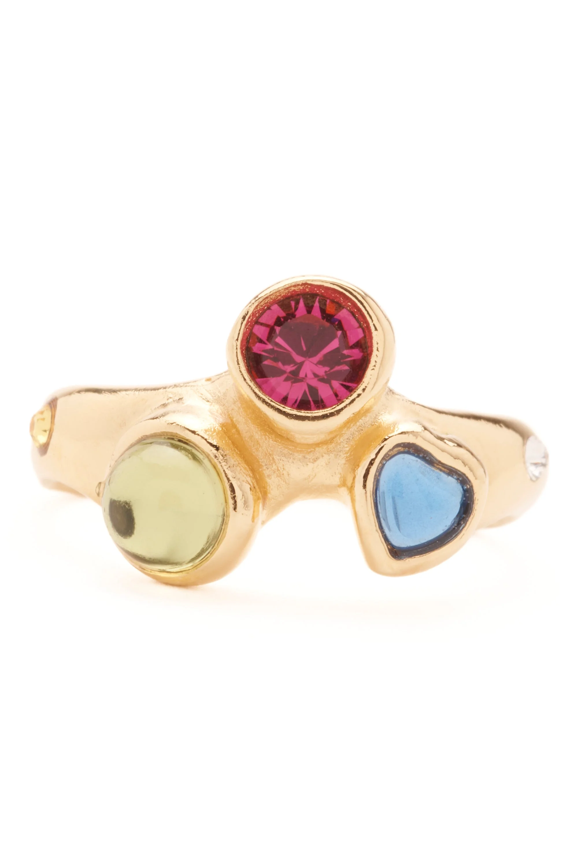 GOLD MULTI FLORENCE RING - 1