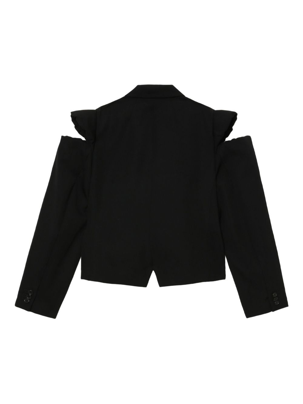 cropped blazer - 6