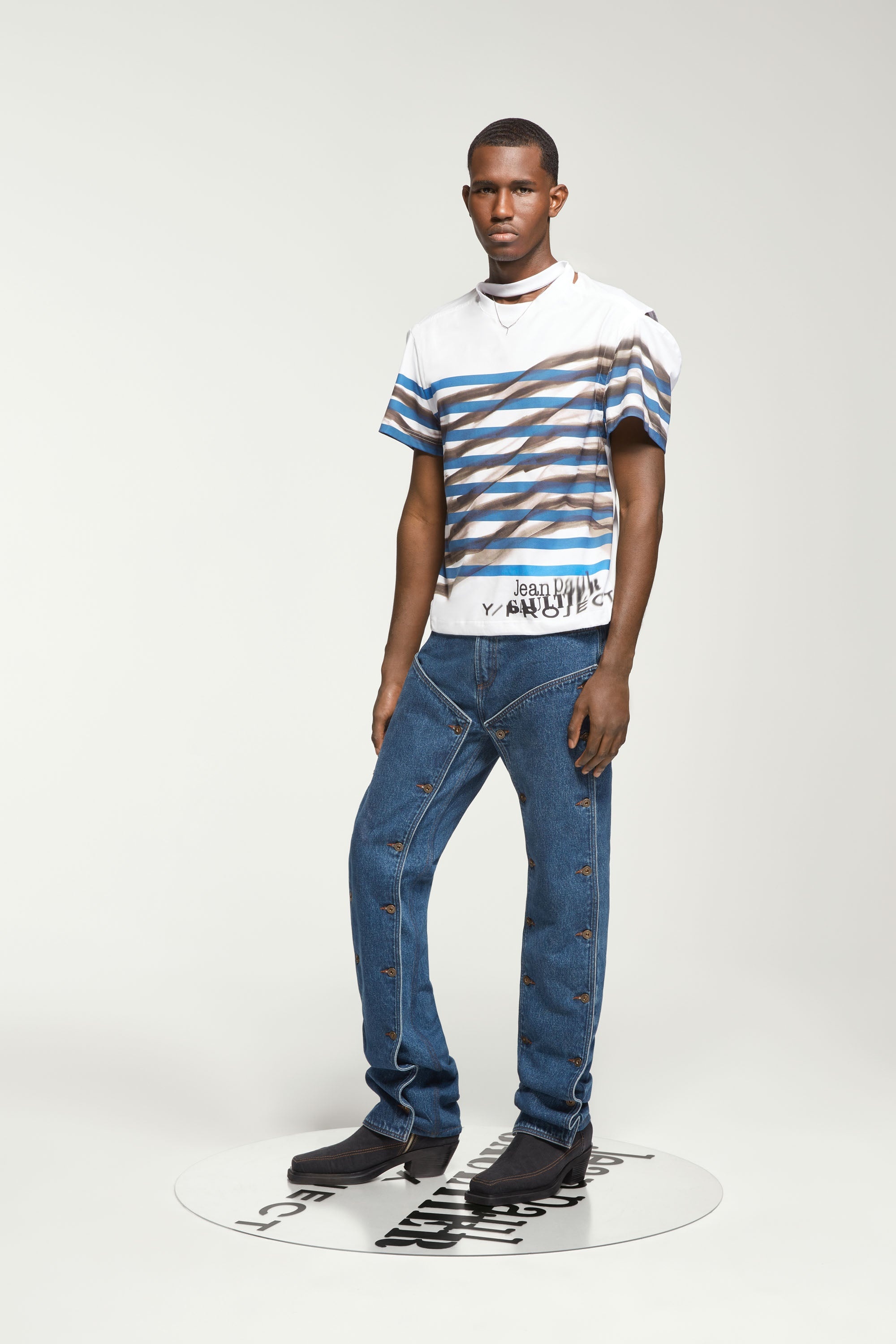 Mariniere Convertible T-shirt - 4