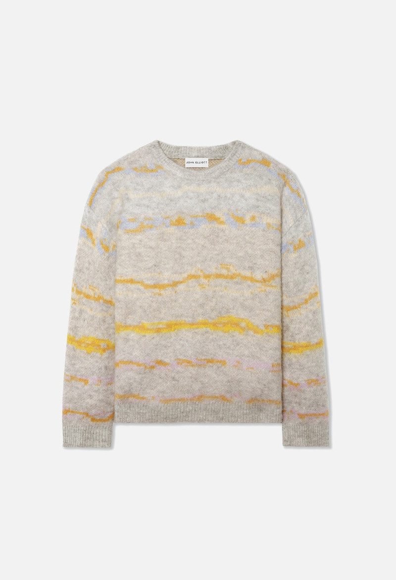 MOHAIR JACQUARD CREW 1