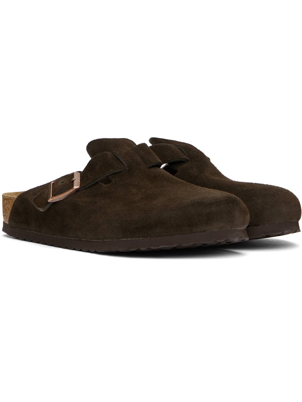 Brown Regular Boston Soft Footbed Slip-on Loafers - 4