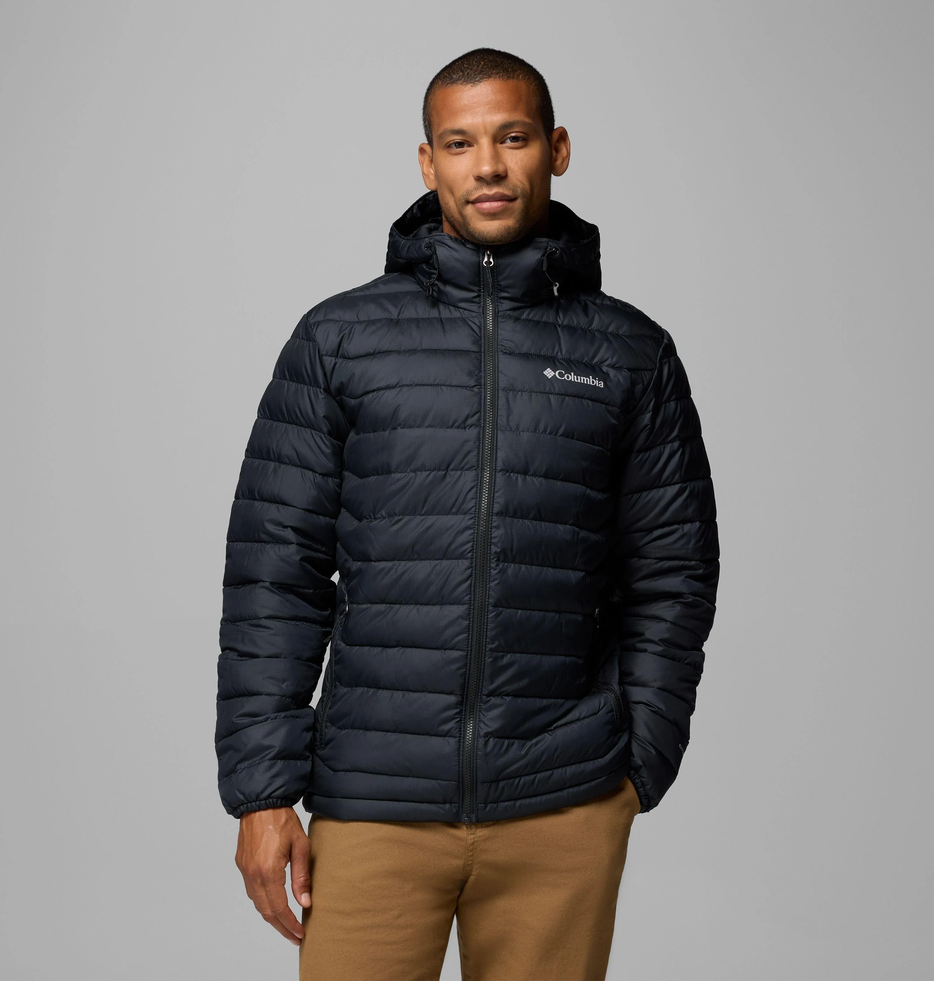 Men's Powder Lite II Hooded Jacket - 1