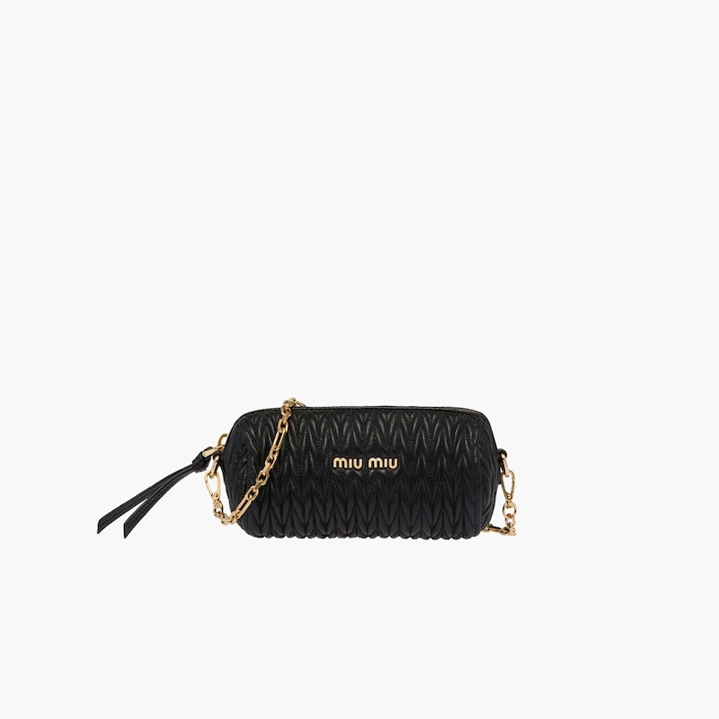 Matelassé nappa leather mini shoulder bag - 2