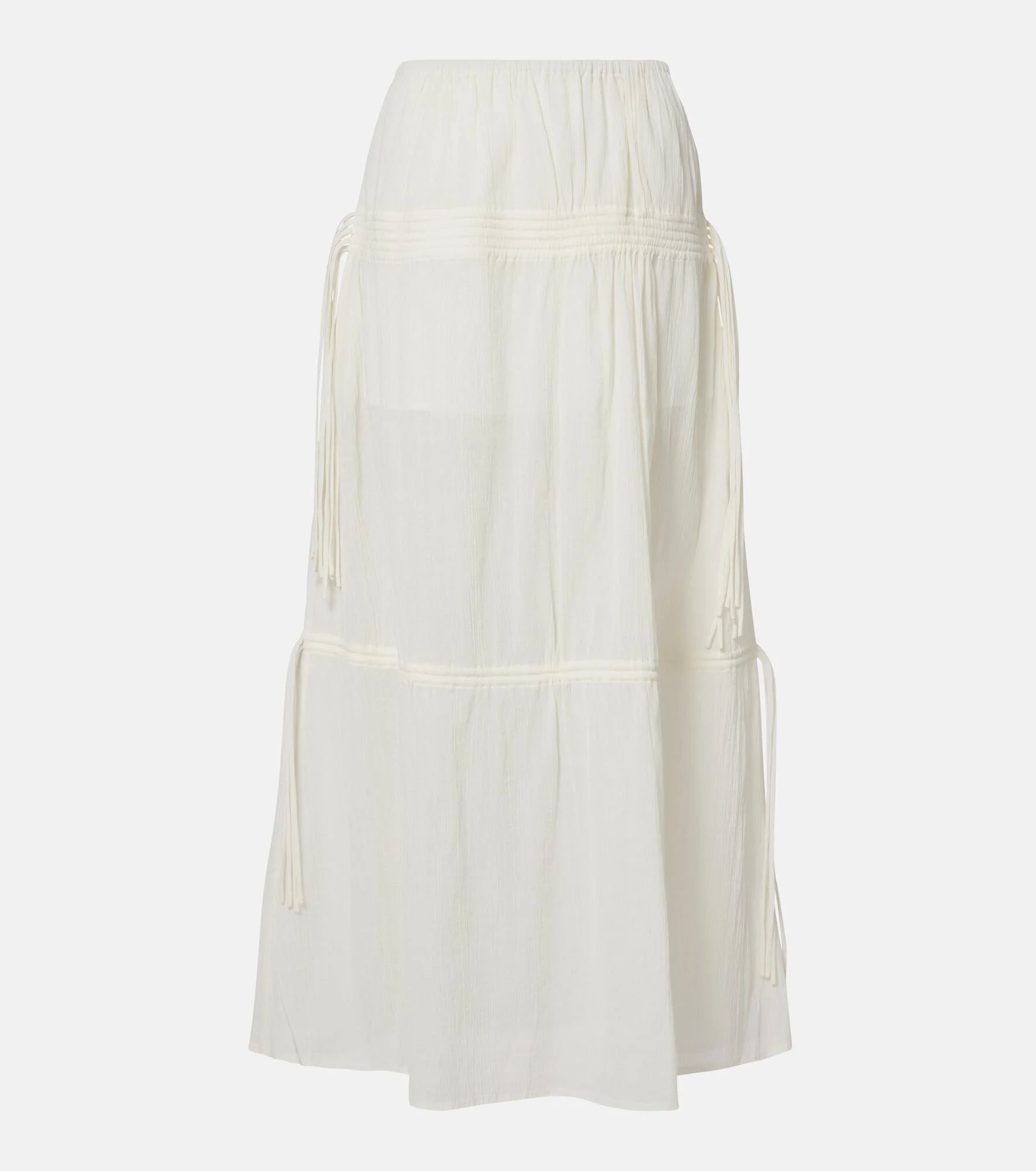 Cotton maxi skirt - 1