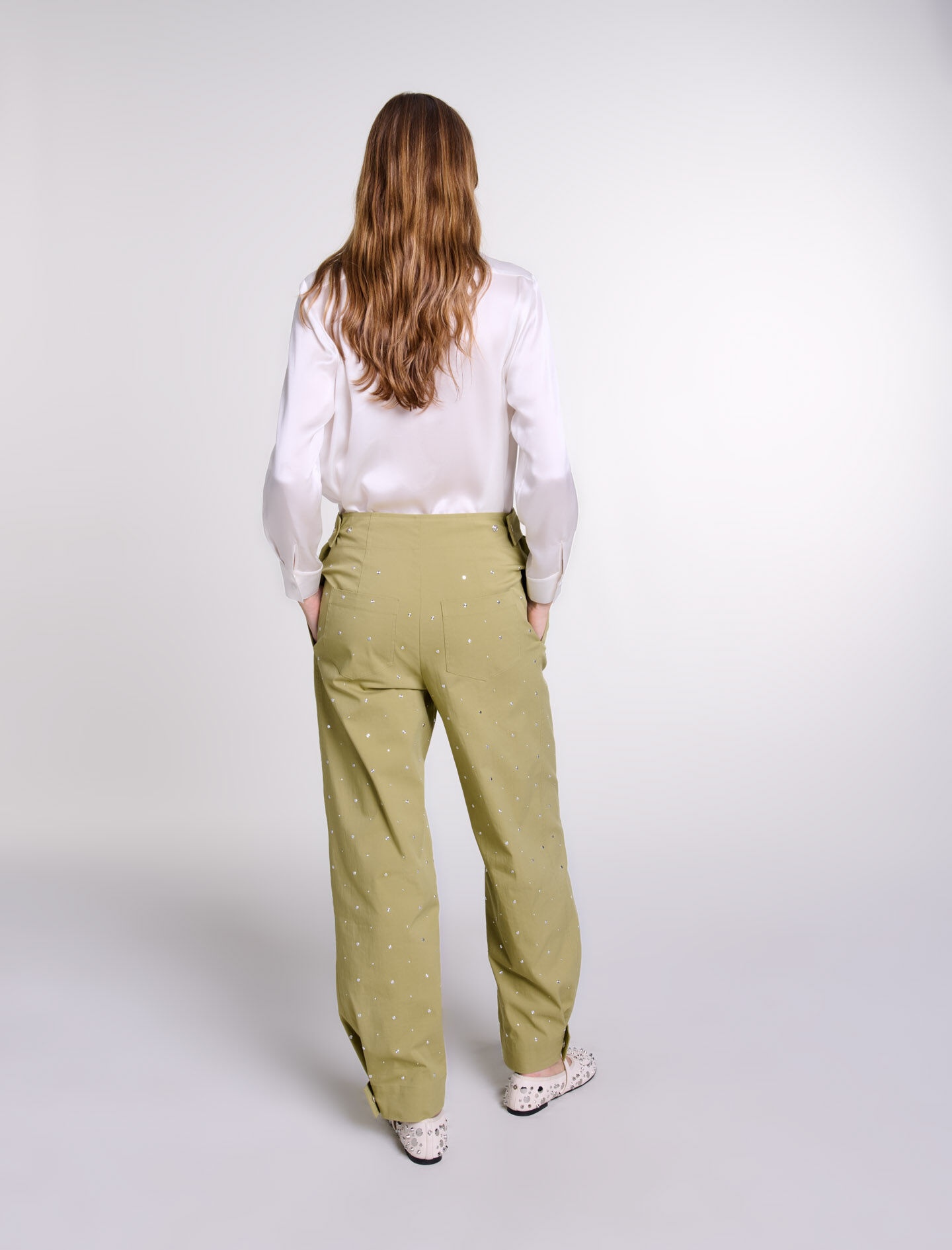White silk shirt - 4