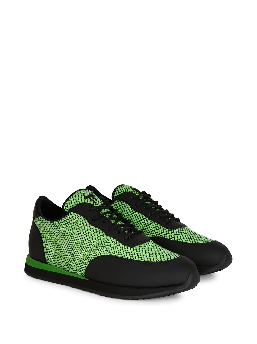 Jimi Running snakeskin-effect sneakers - 2