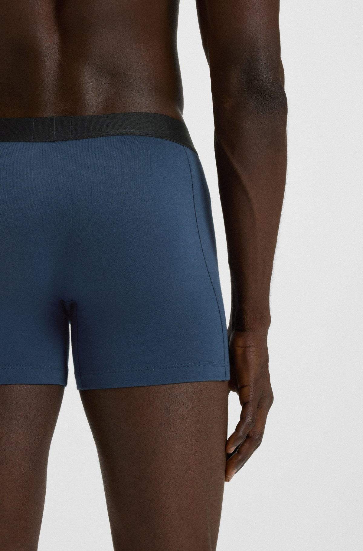 THREE-PACK OF BOXER BRIEFS IN STRETCH COTTON - 5