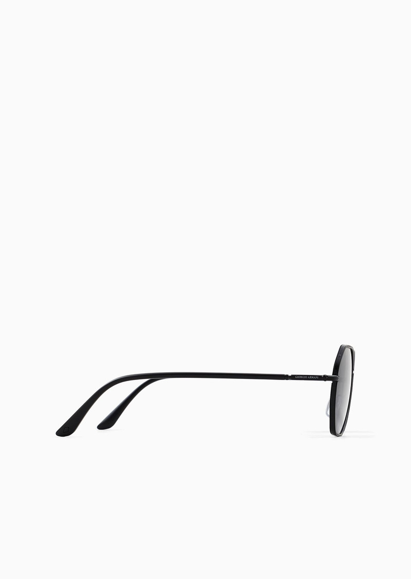 Men's hexagonal sunglasses 3