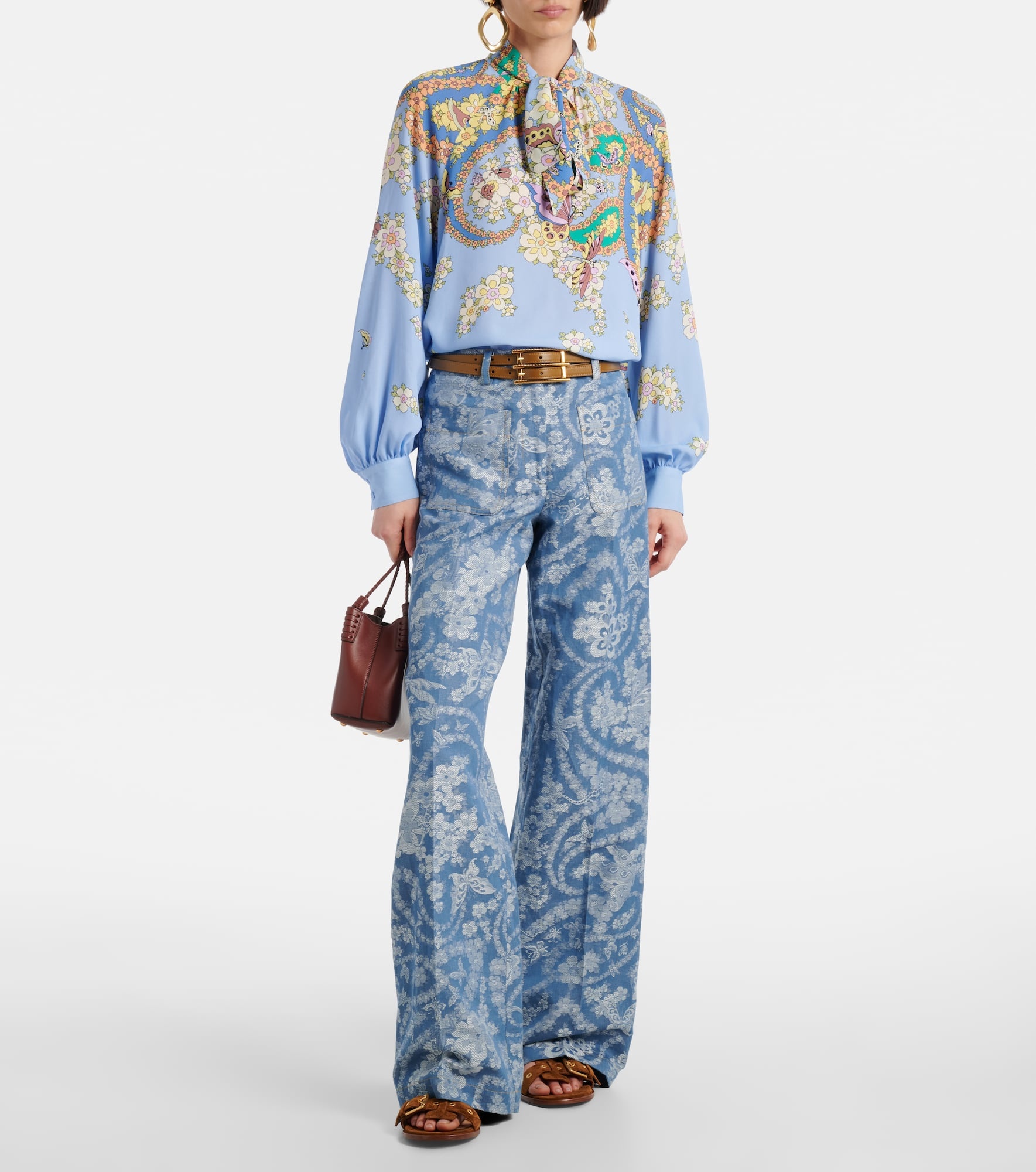 Floral blouse - 2