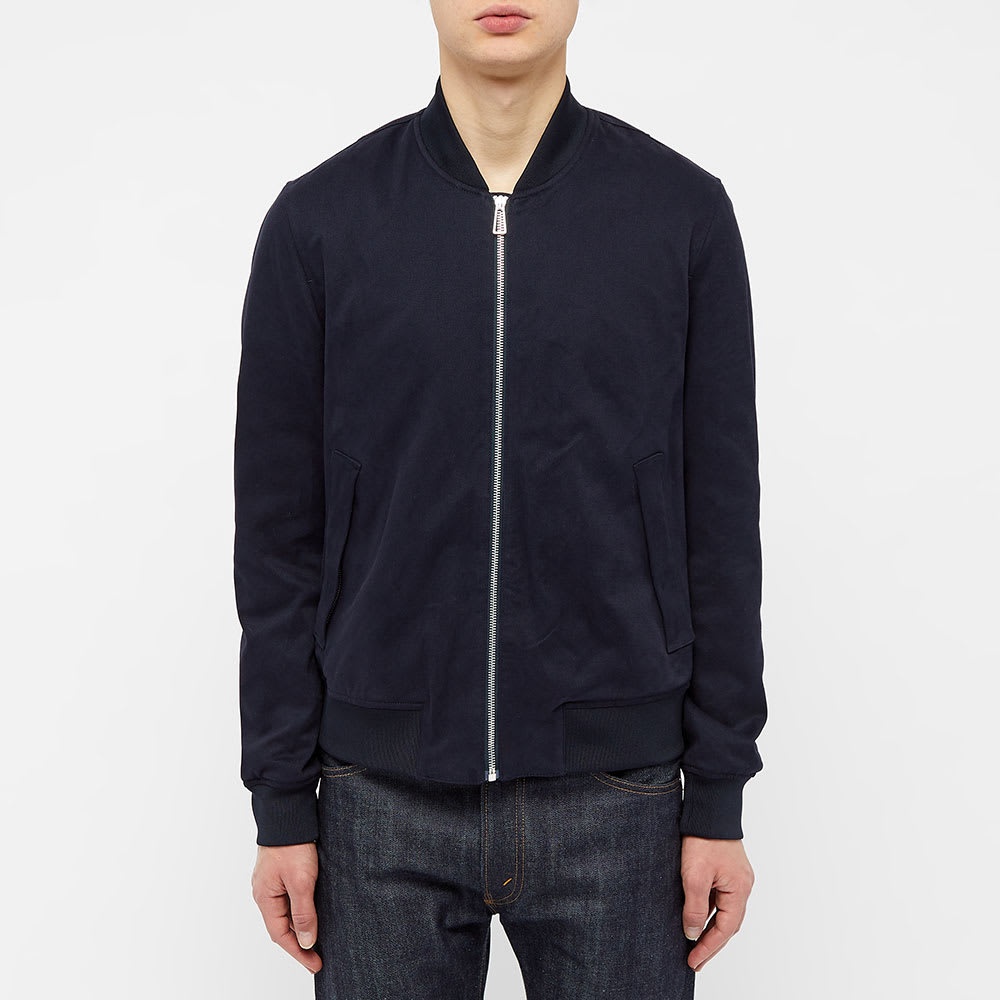 Paul Smith Moleskin Zip Bomber Jacket - 4