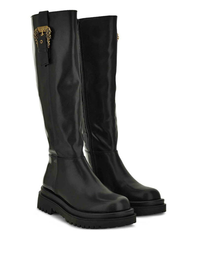 VERSACE JEANS COUTURE buckle-embellished boots outlook
