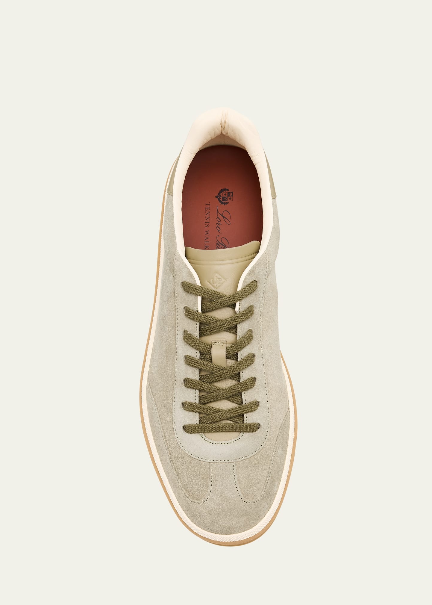 Men's Tennis Walk Suede Low-Top Sneakers - 5