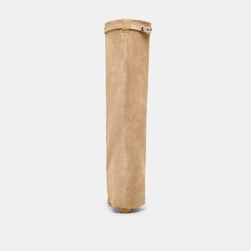 AGGY BOOTS SAND SUEDE 7