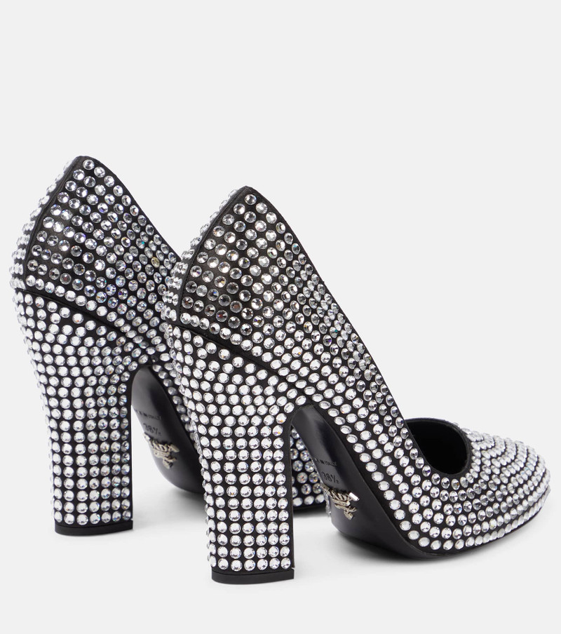 Prada Crystal-embellished pumps outlook