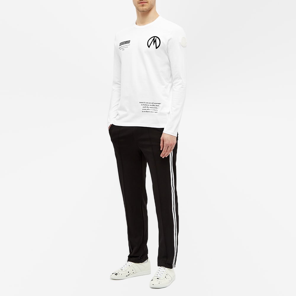 Moncler Multi Logo Long Sleeve Tee - 5