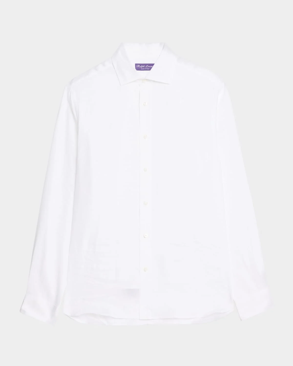 Men's Piece Dye Linen Button-Down Shirt - 1