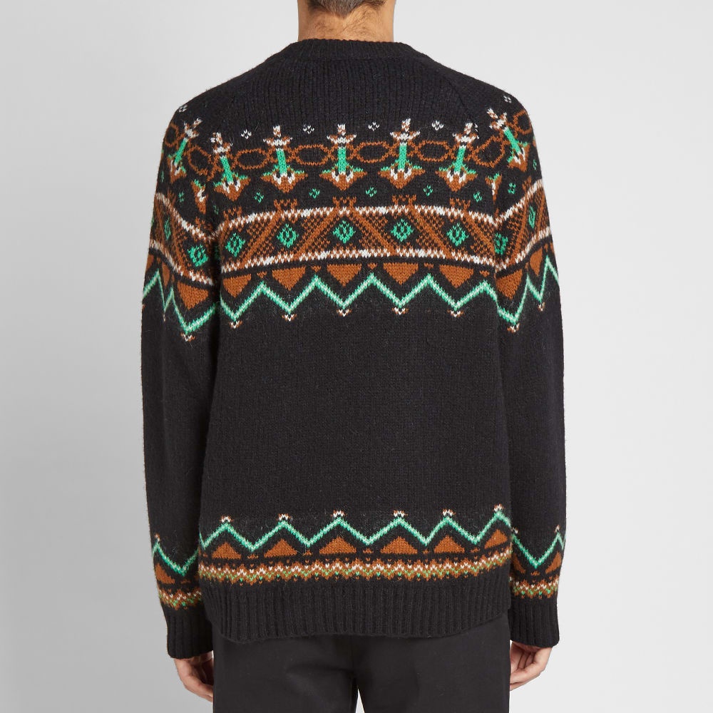 Wood Wood Gunther Fair Isle Crew Knit - 6