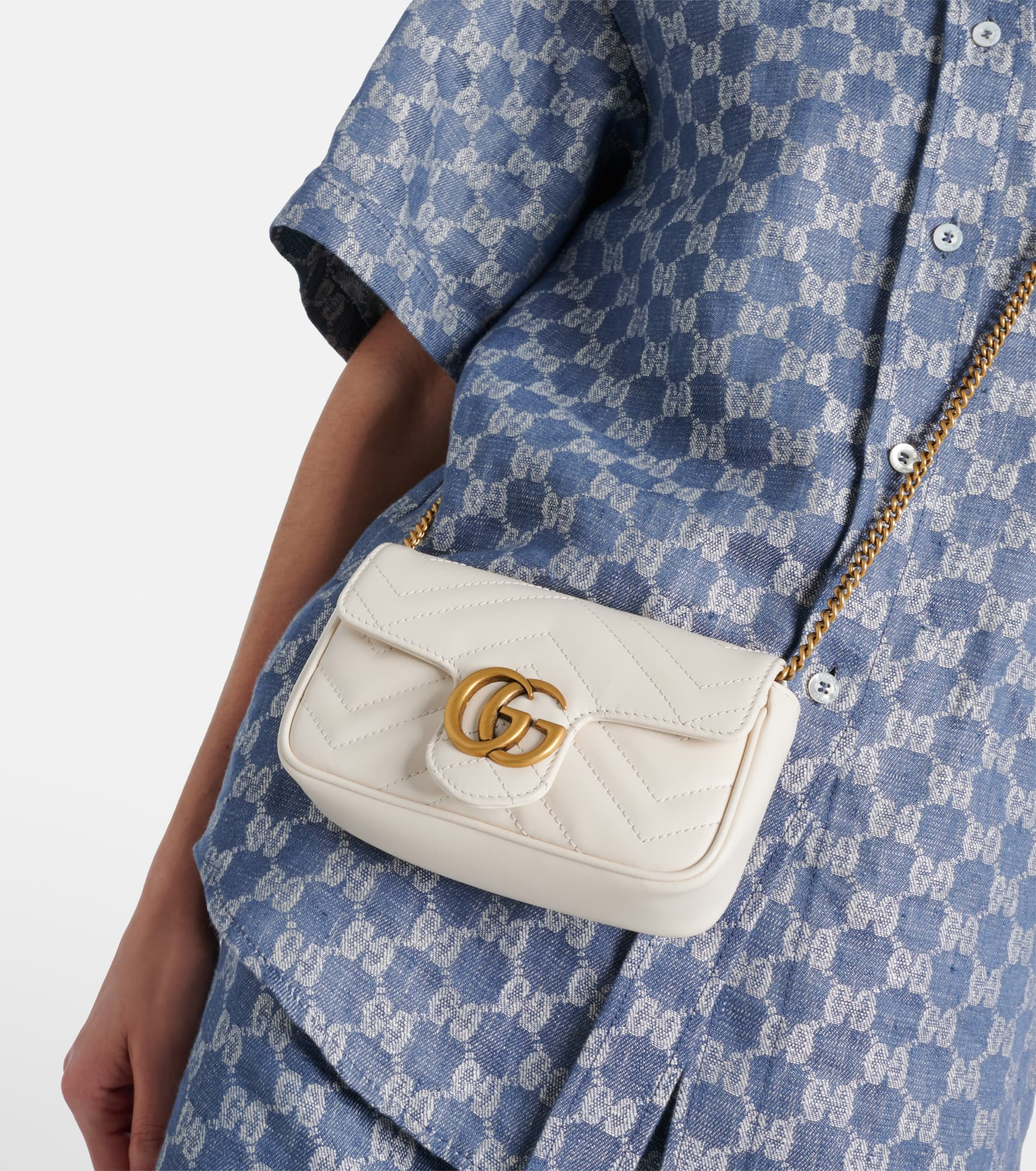 GG Marmont Super Mini shoulder bag - 2