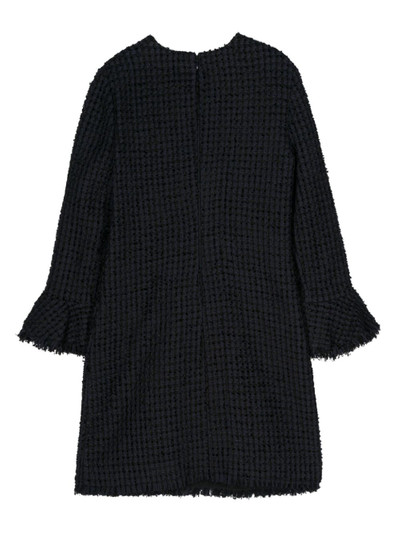 DSQUARED2 flared-cuff tweed dress outlook