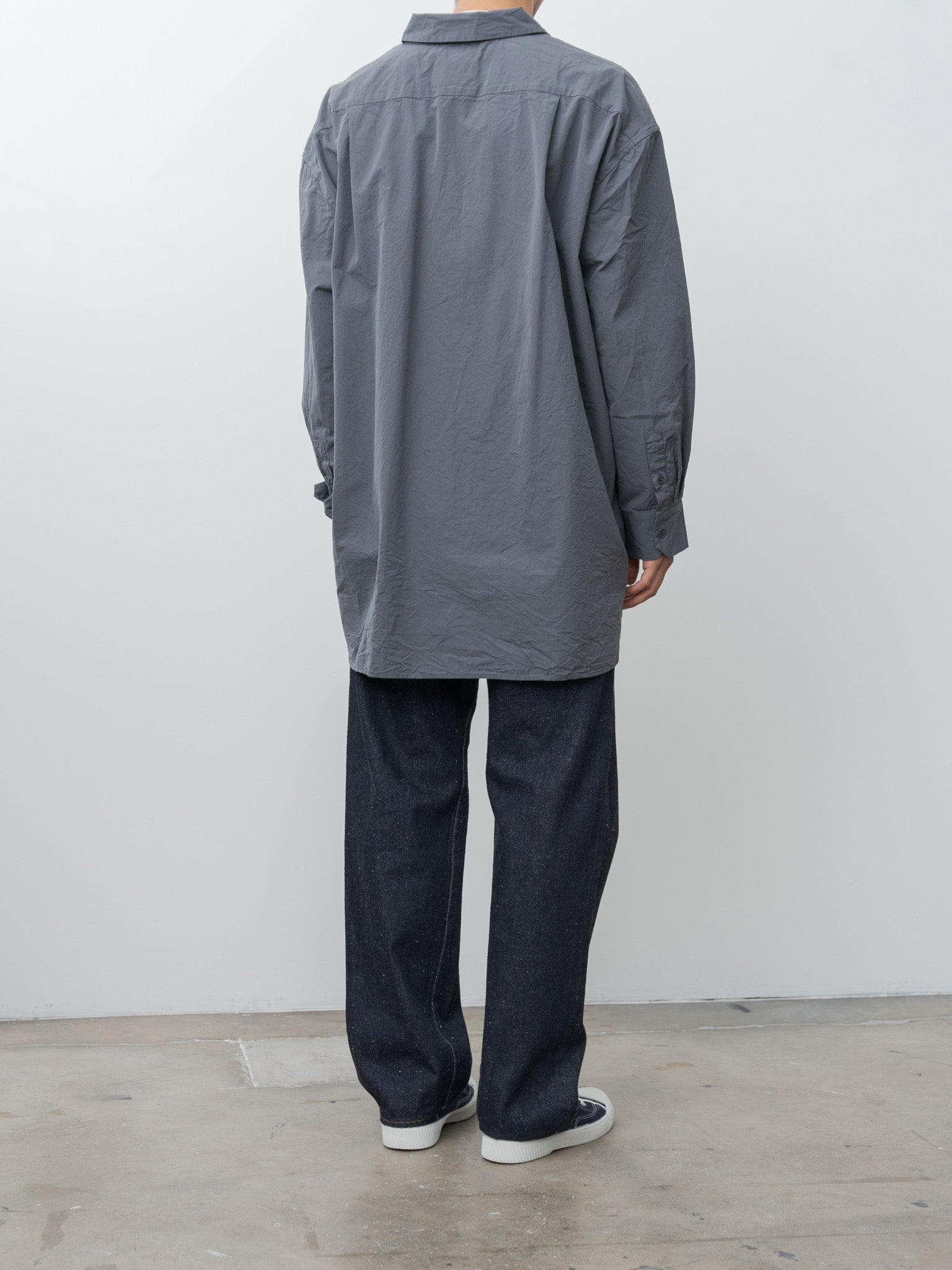 Hamnet Shirt PAPER COT - Blu Skull - 5