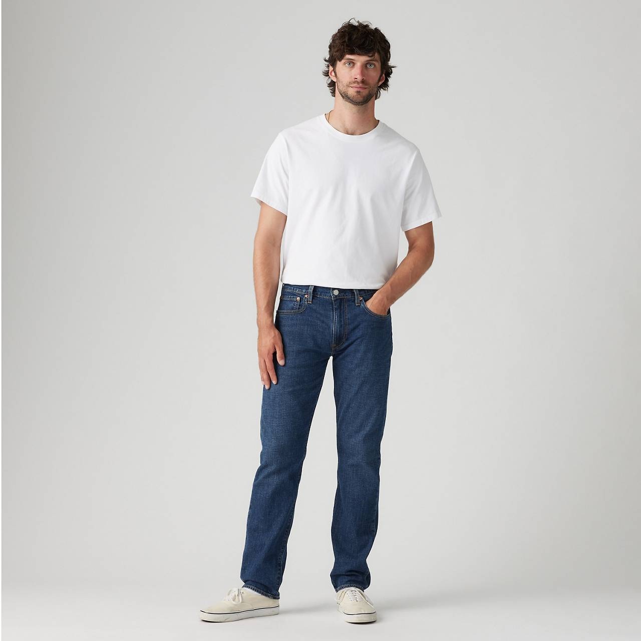 502™ TAPER FIT LINEN+ DENIM MEN'S JEANS - 2