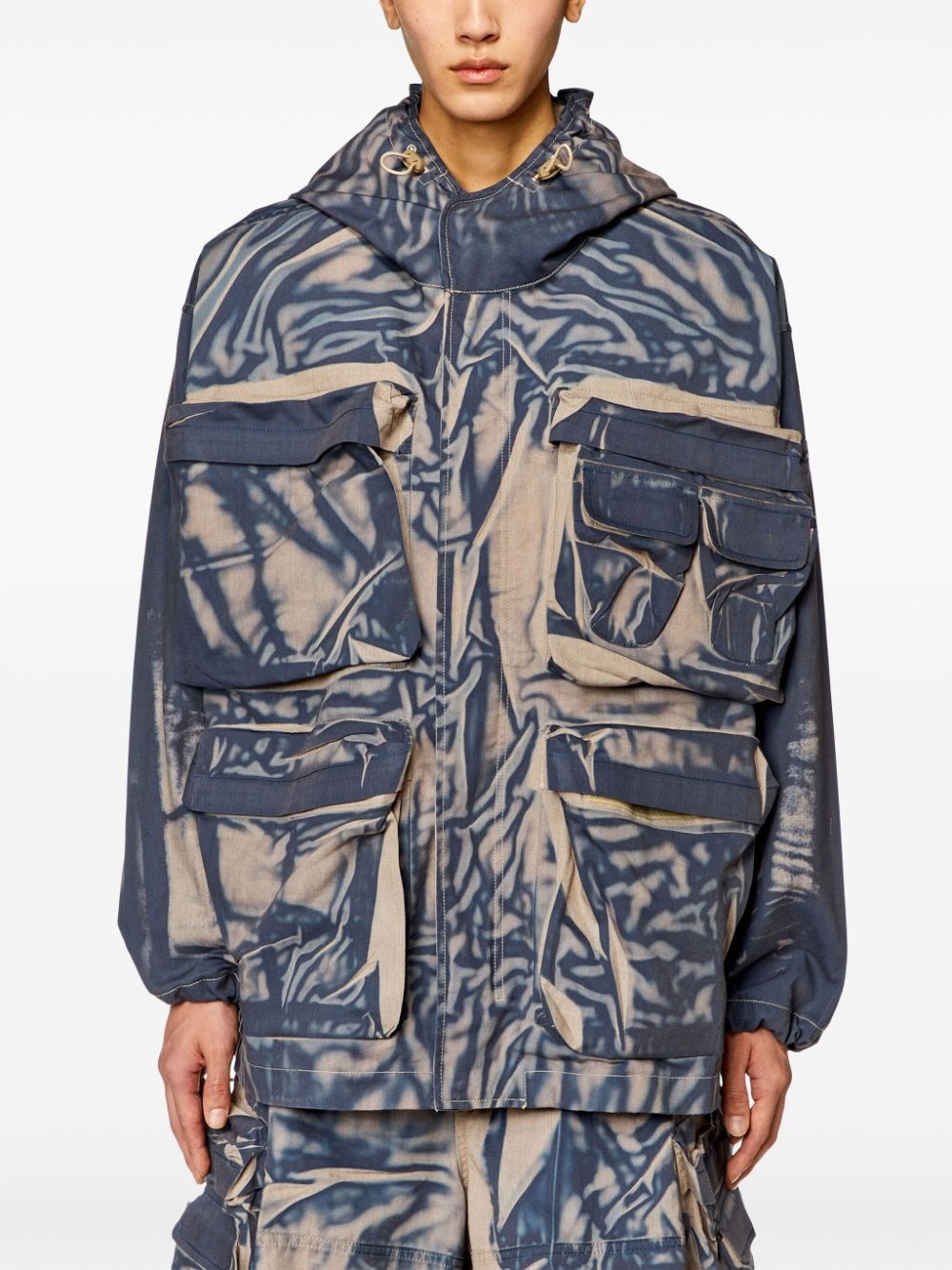 J-Cadmus creased-effect cargo jacket - 6