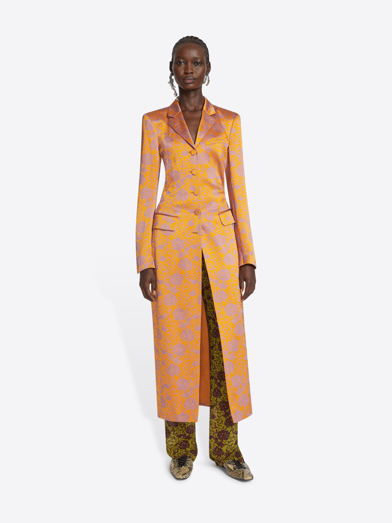 Dries Van Noten JACQUARD COAT outlook