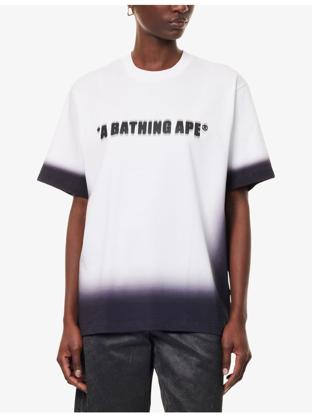 Spray Logo Cotton-Jersey T-shirt - 3