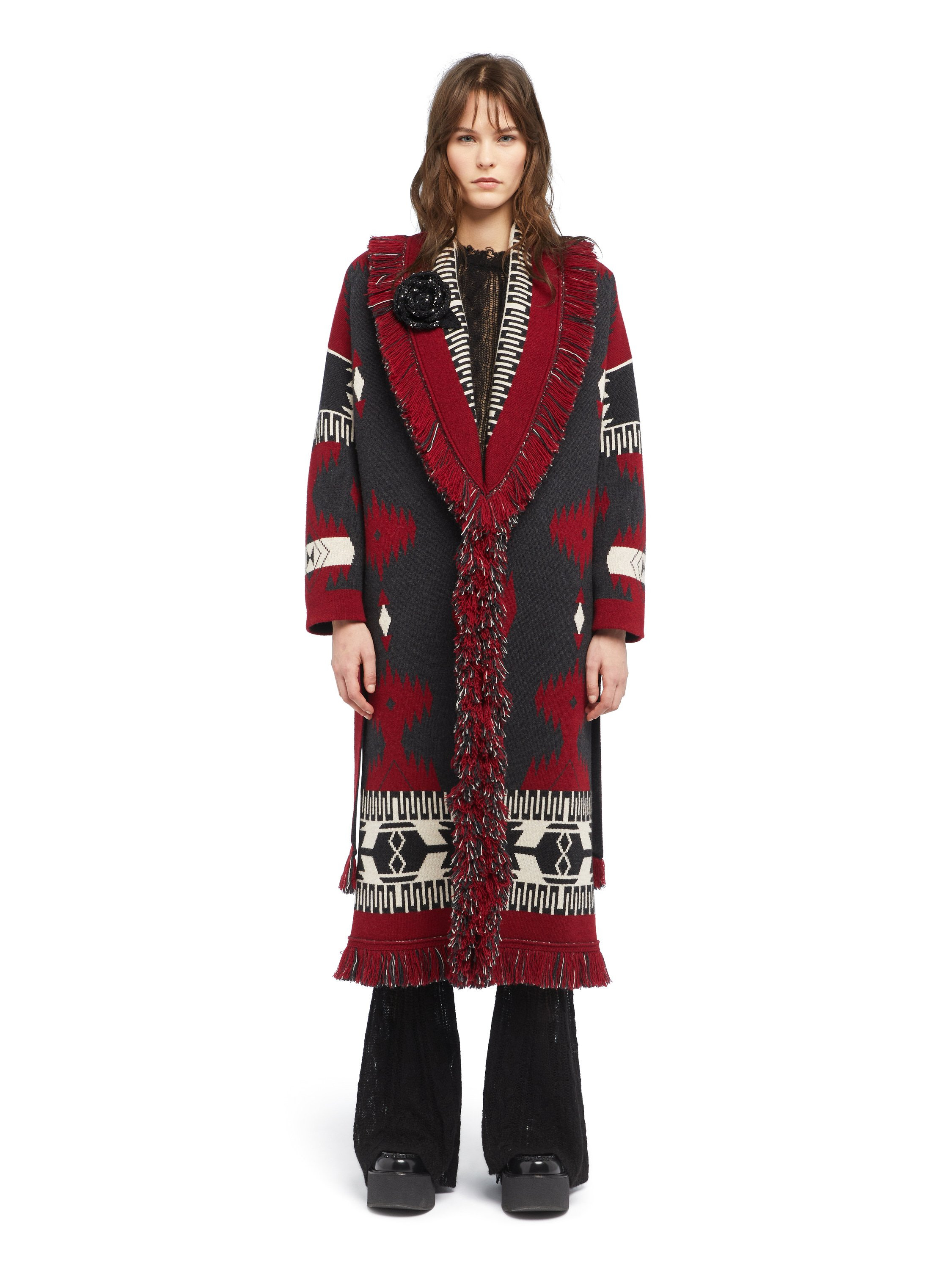 Icon Jacquard Coat - 4